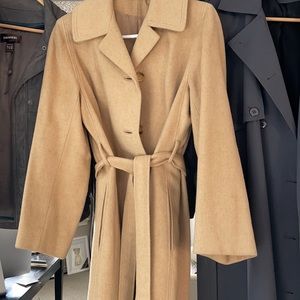 100% camel hair vintage over coat